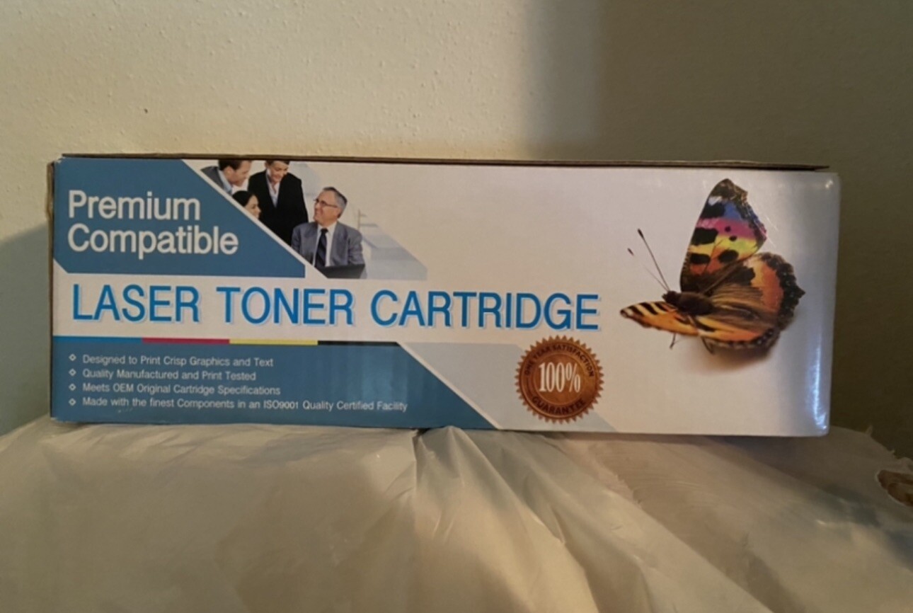 Premium HP Compatible Laser Toner Cartridge  CHCC530A  - BLACK - New in Box