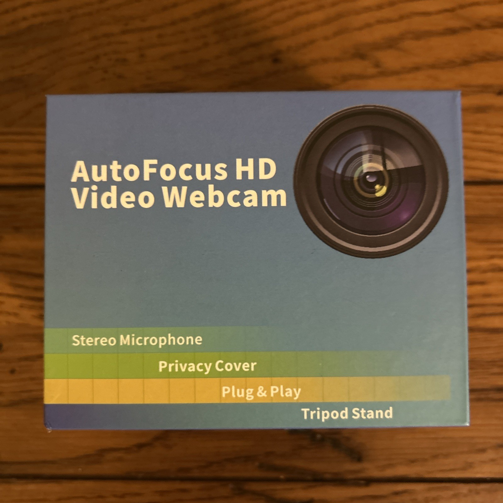 RoHS 1080P Autofocus HD Video Webcam Full HD Plug&Play Built-in Mic No Tripod