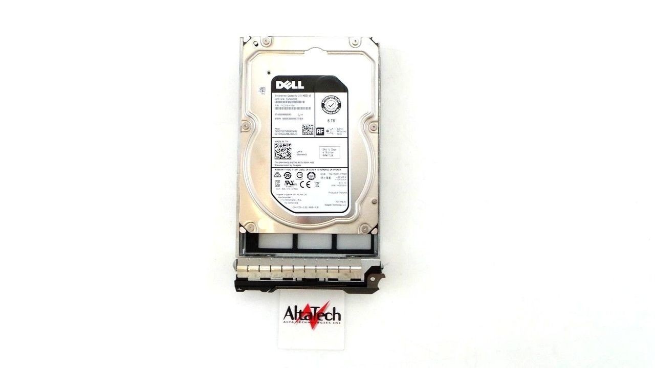 Dell RHVWG 6TB 7.2K SAS 3.5 12G ST6000NM0095 HDD Hard Drive - fast Ship