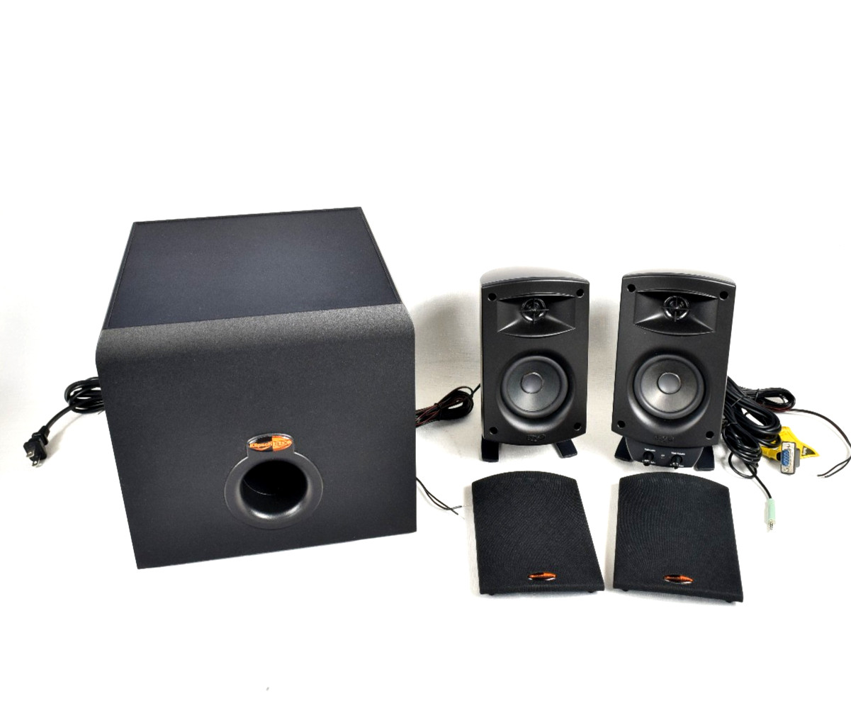 Klipsch ProMedia 2.1 THX Computer Speakers Satellites and Subwoofer TESTED