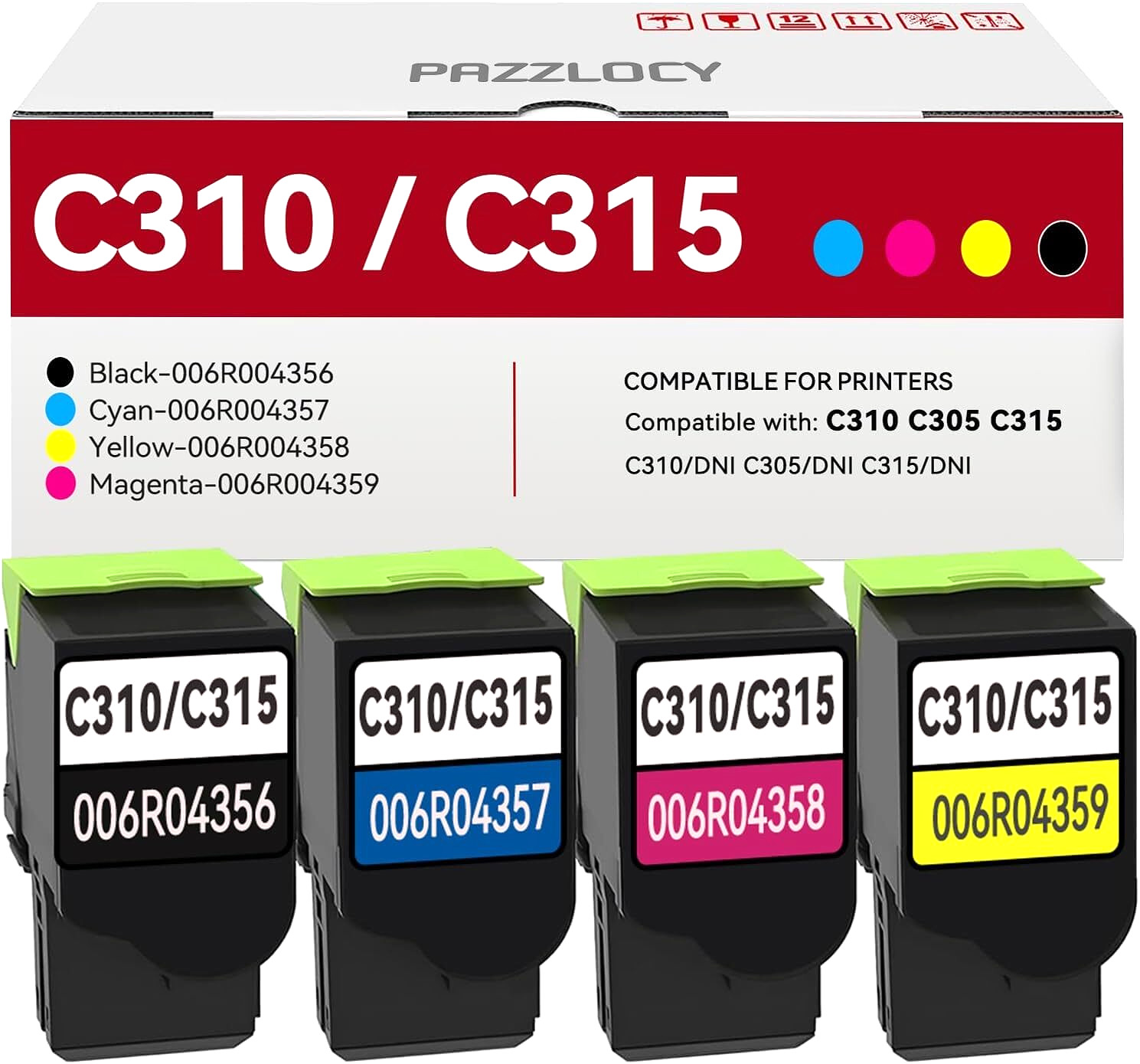 C310/C315 High Yield Toner Cartridge for Xerox C310DNI, C310DNIM, C315 & C315DNI