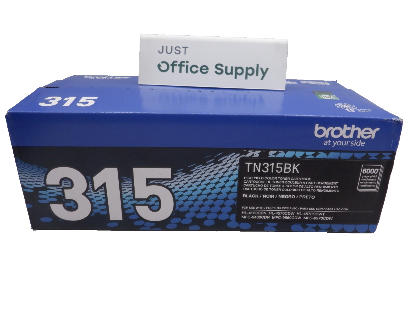 Genuine Brother TN315BK TN-315BK Black High Yield Toner Cartridge F. Shipping D