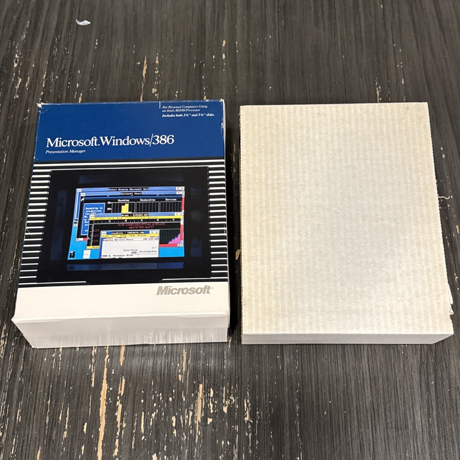 Vintage Microsoft Windows 286 Presentation Manager  3-1/2 Disks v2.1