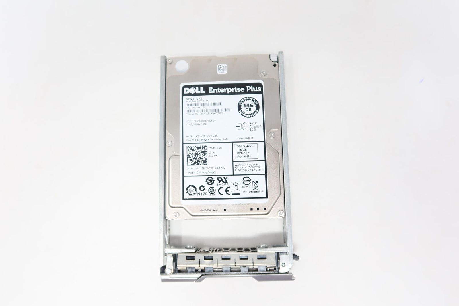 NJYM3 0NJYM3 Dell EQL 146GB 2.5" SAS 15K Hard Drive