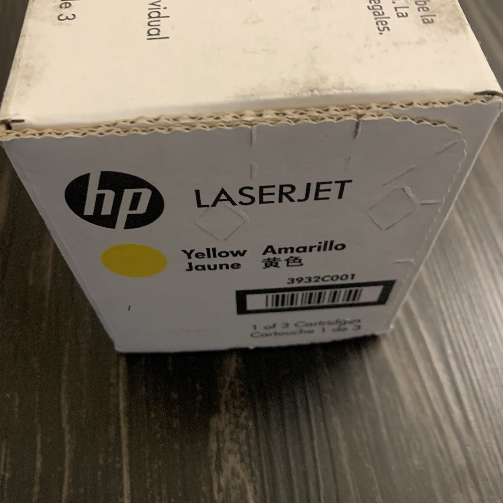 HP Genuine Laser Jet Pro Yellow 202A CF500AM, New 