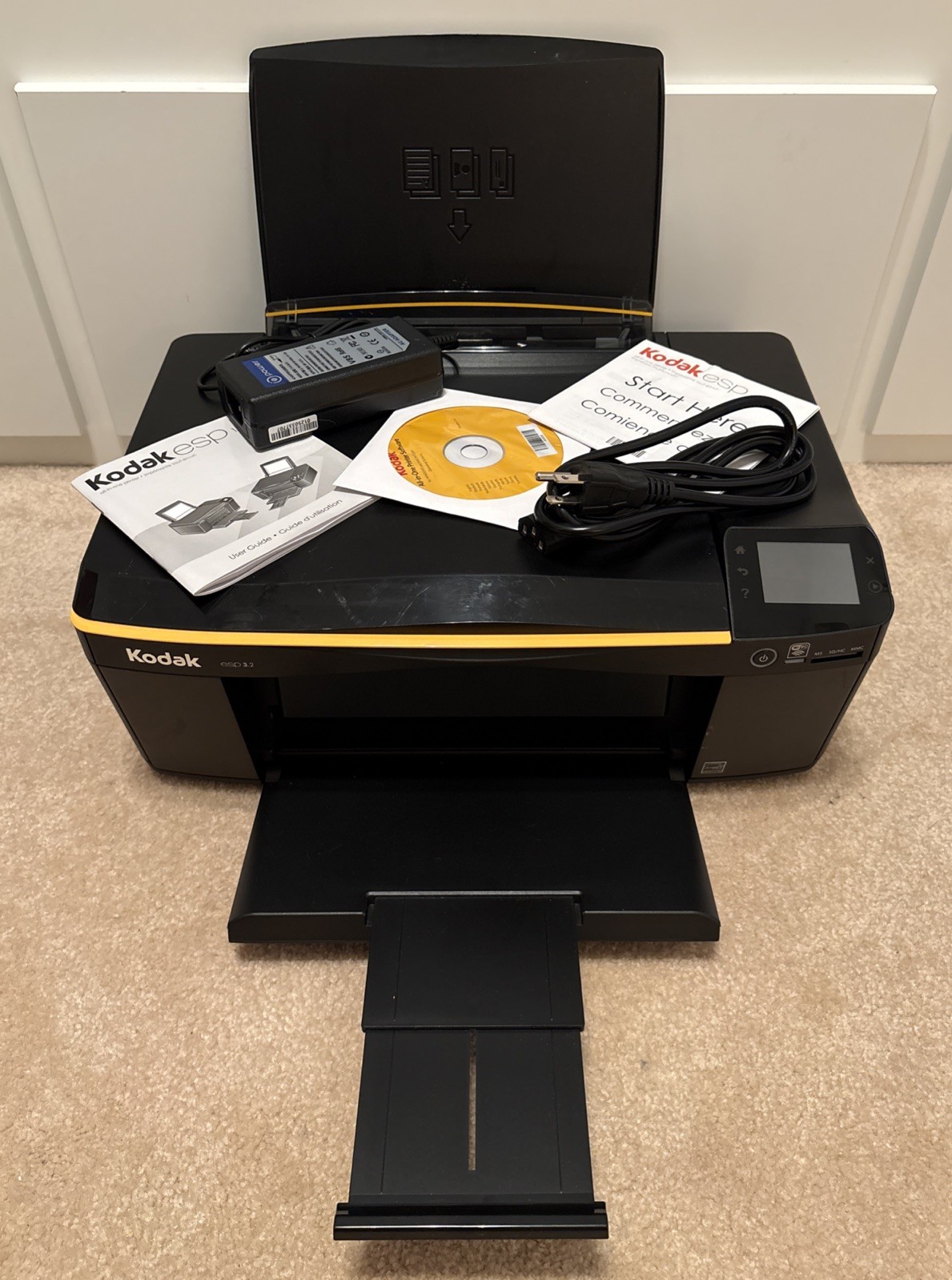 Kodak ESP 3.2 All-In-One Wireless Inkjet Printer Scanner Copier Color