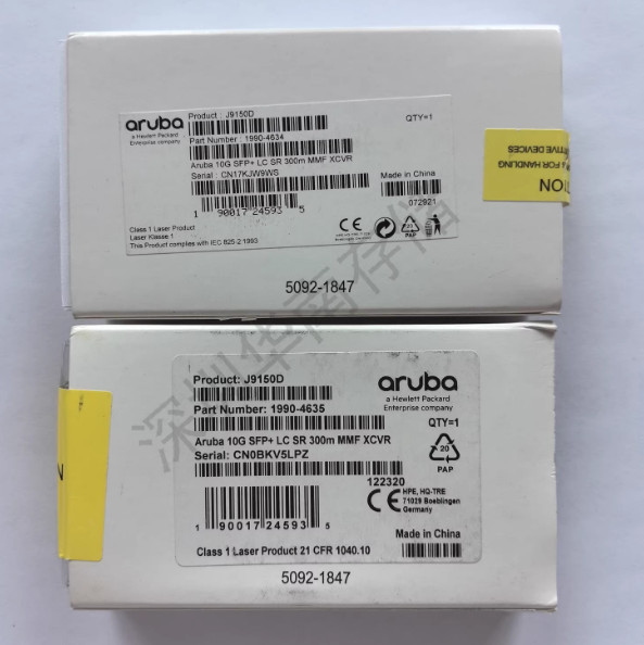 Aruba New optical module J9150D 10G SFP+SR UPS fast delivery