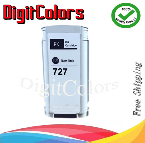 Photo Black Compatible H 727 130ml  ink cartridge for Designjet T920 T930 T2530
