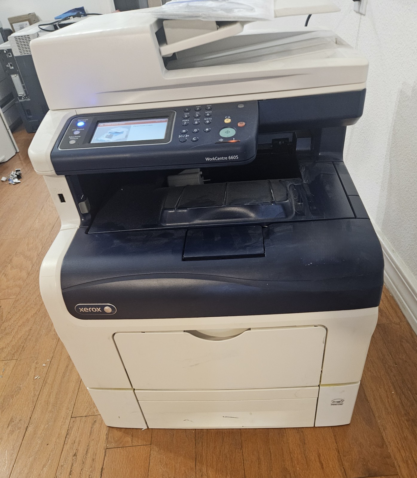 Xerox WorkCentre 6605DN Color MFP Grade A 33K Pages Toner+Manual Included