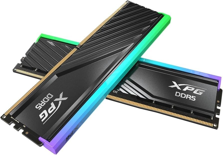 ADATA XPG LANCER BLADE RGB 32GB 2x16GB DDR5 5600MHz RAM AX5U5600C4616G-BLABRBK