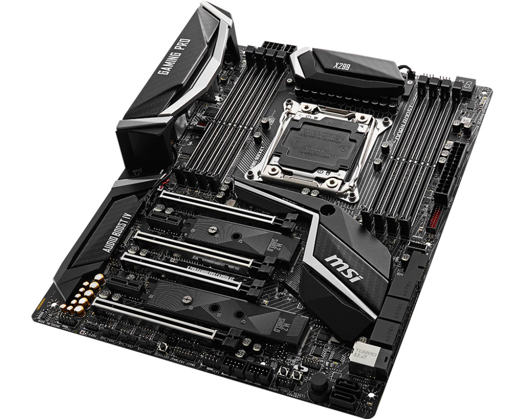 For MSI X299 GAMING PRO CARBON AC Motherboard LGA2011 DDR4 ATX Mainboard