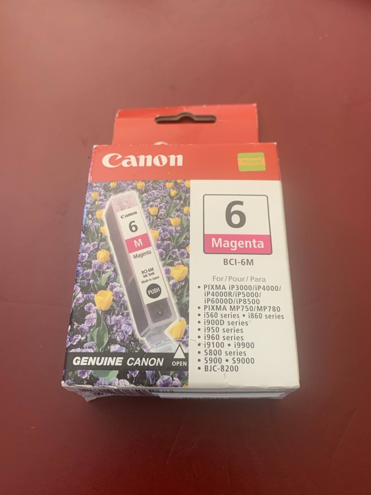 Canon BCI-6M Magenta Ink Cartridge 4707A003 Genuine New