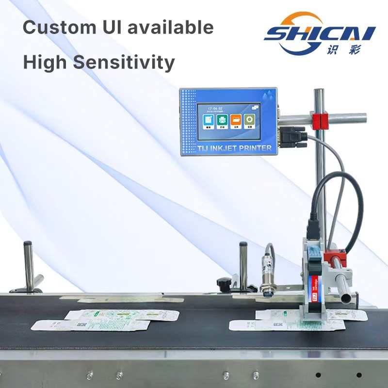 Online Inkjet Printer Without Conveyor Printing Production Date and Batch Number