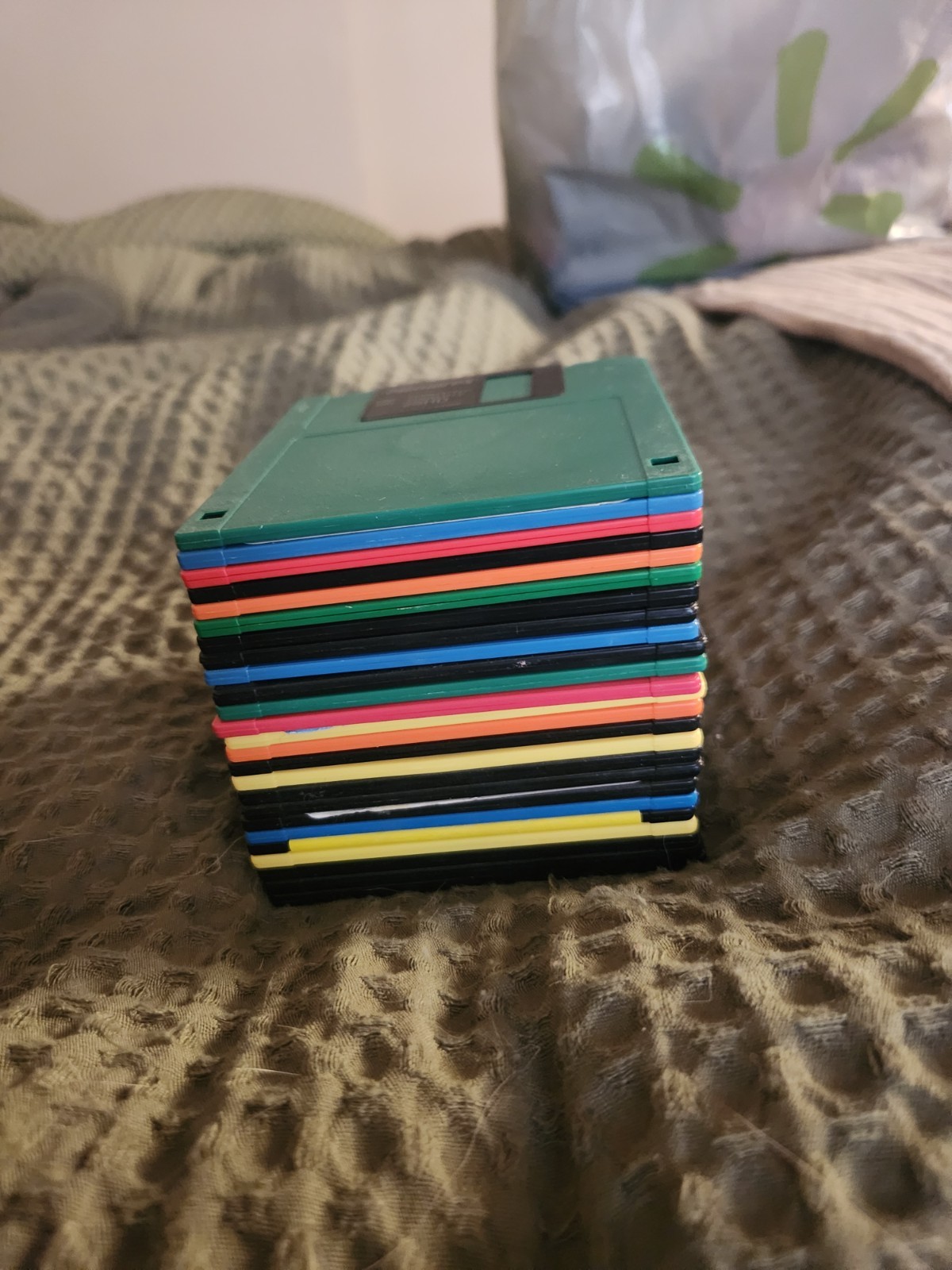 25 x 3.5 inch RANDOM Floppy Disks 1.44 Mb Cleaned Tested