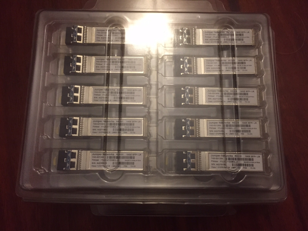 Juniper SFP-10GE-LR EX-SFP-10GE-LR SFP+LR 10GBASE-LR 10km LC SMF price each