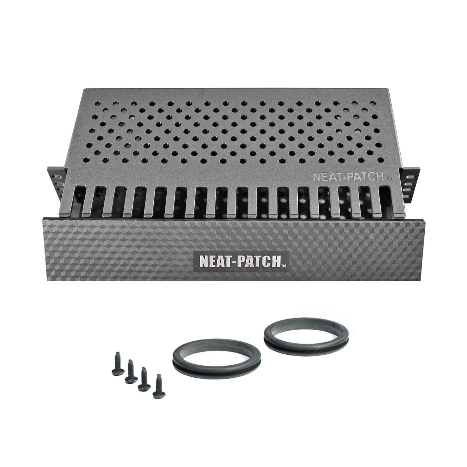 Neat Patch Cable Management Unit3 Pack 2U Neat Patch (3 Pack) Black