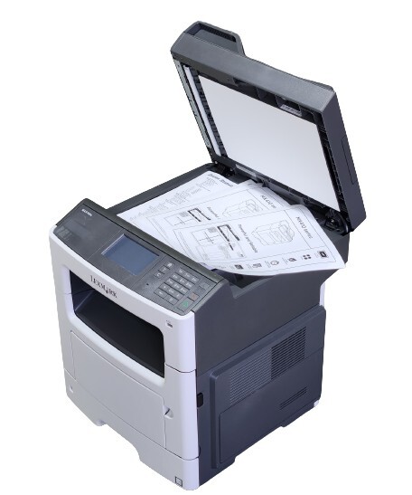 Lexmark MX410de All-In-One Laser Printer FUNCTIONAL PLEASE READ FULL DESCRIPTION