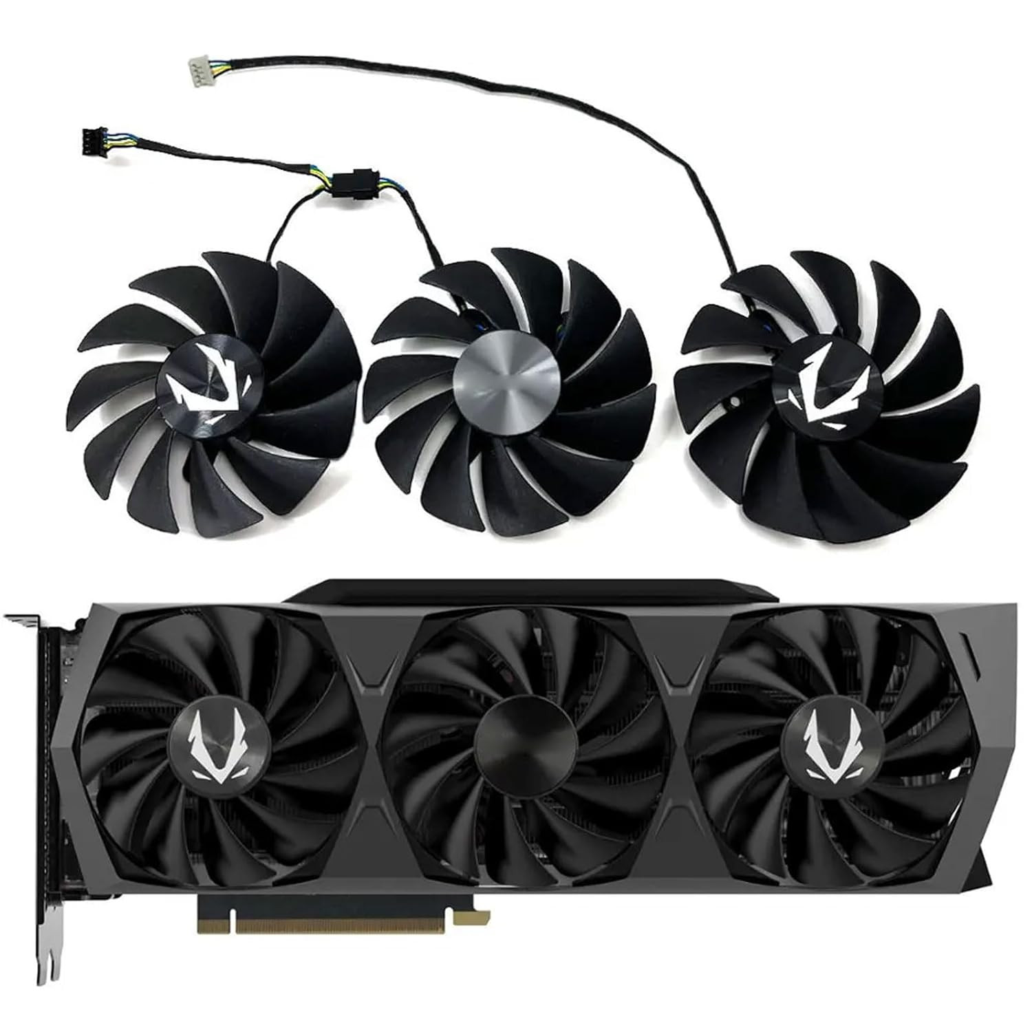 GA92S2U CF9015H12S 4PIN GPU RTX3080 RTX3090 Cooling Fan for Zotac RTX 3070Ti 308
