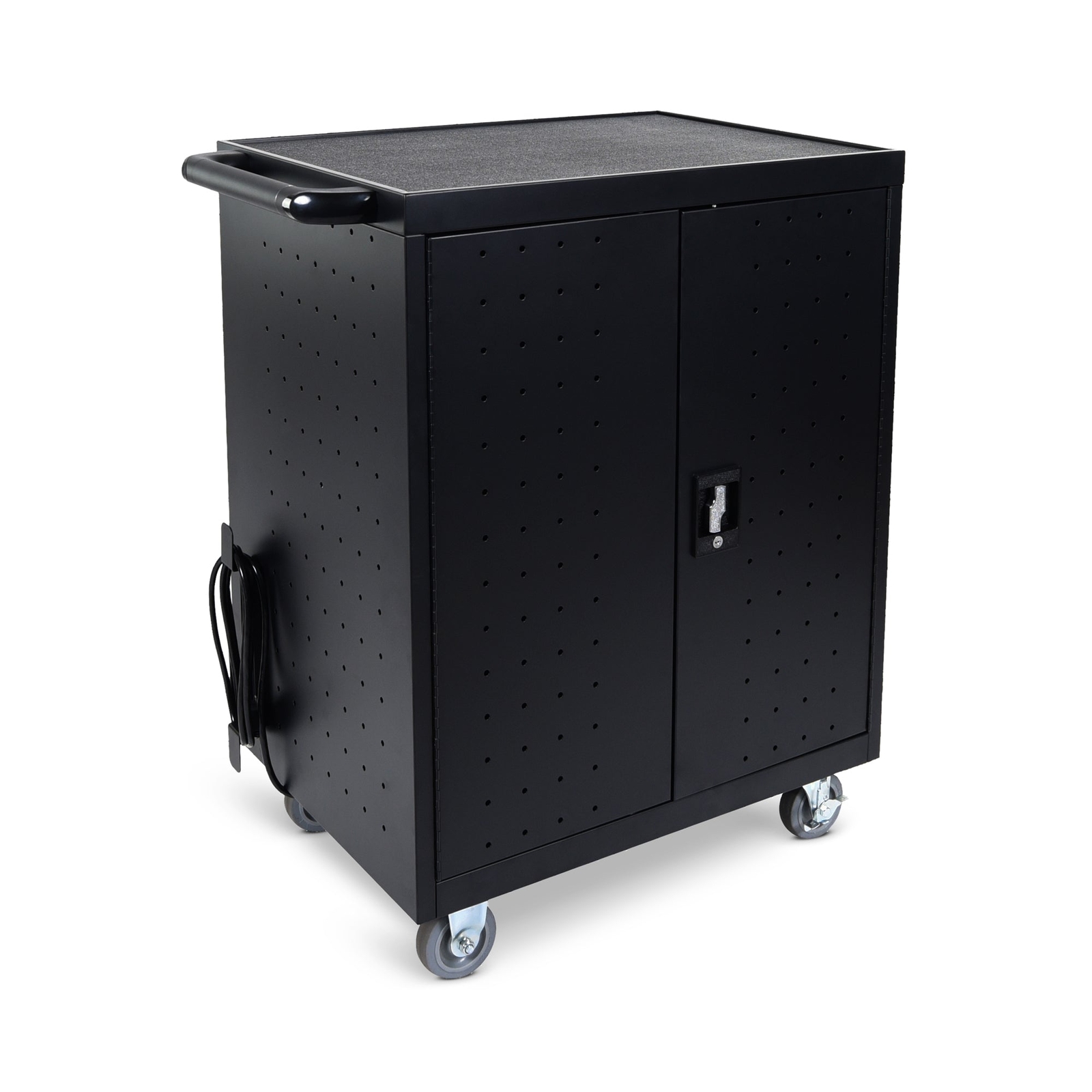 Luxor LLTP32-B 32 Laptop / Chromebook Charging Cart with Timer