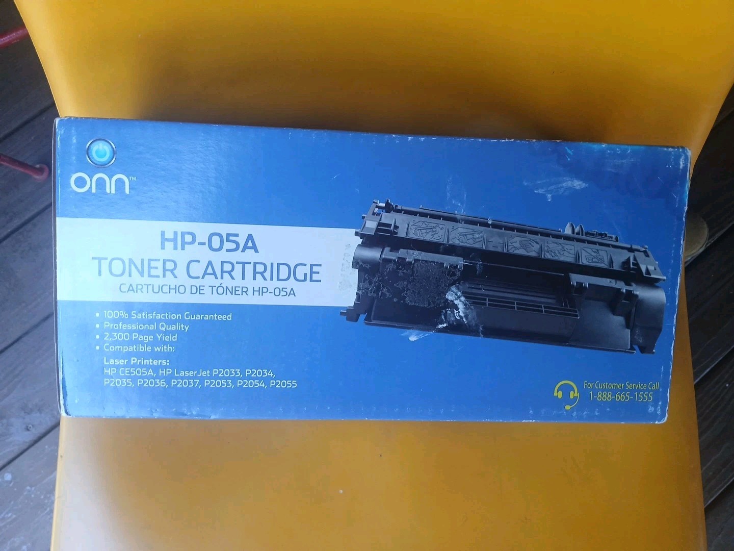 Onn HP-05A Black Laser Toner Cartridge, Brand New Sealed