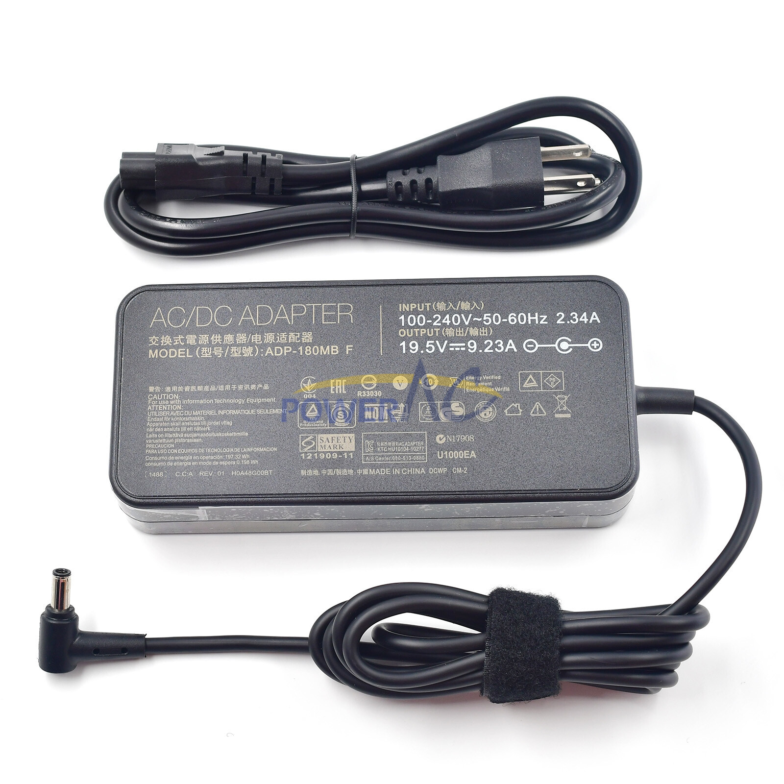 180W Charger AC Adapter for ASUS TUF FX705DD-AU017 FX705DU-AU007T FX705DY-AU027T