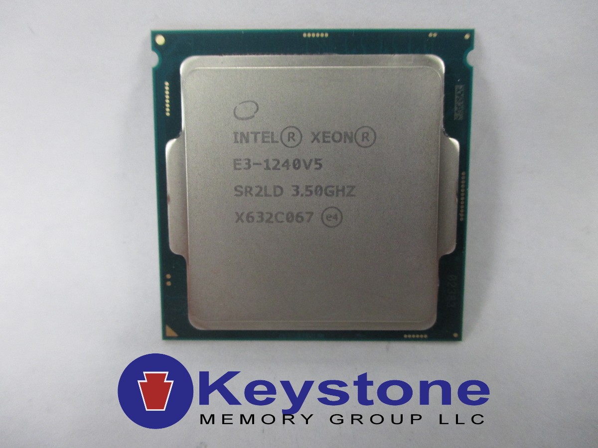LOT OF 10 - Intel CPU E3-1240V5 SR2LD Quad-Cores 3.50Ghz 8MB LGA1151 *km