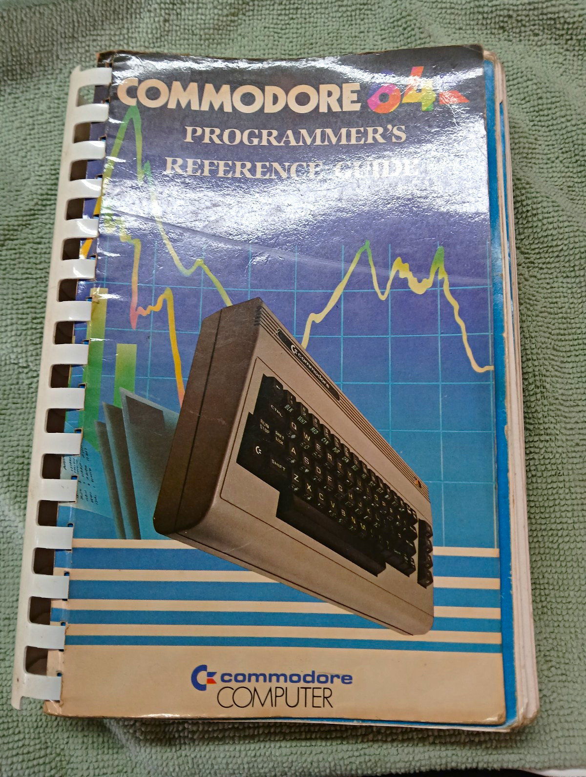 COMMODORE 64 PROGRAMMERS REFERENCE GUIDE SPIRAL BOUND