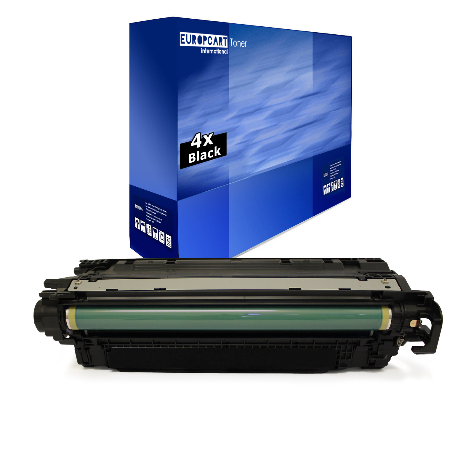 4x Eurotone Compatible Black Toner Cartridge For HP Color LaserJet MFP M-680
