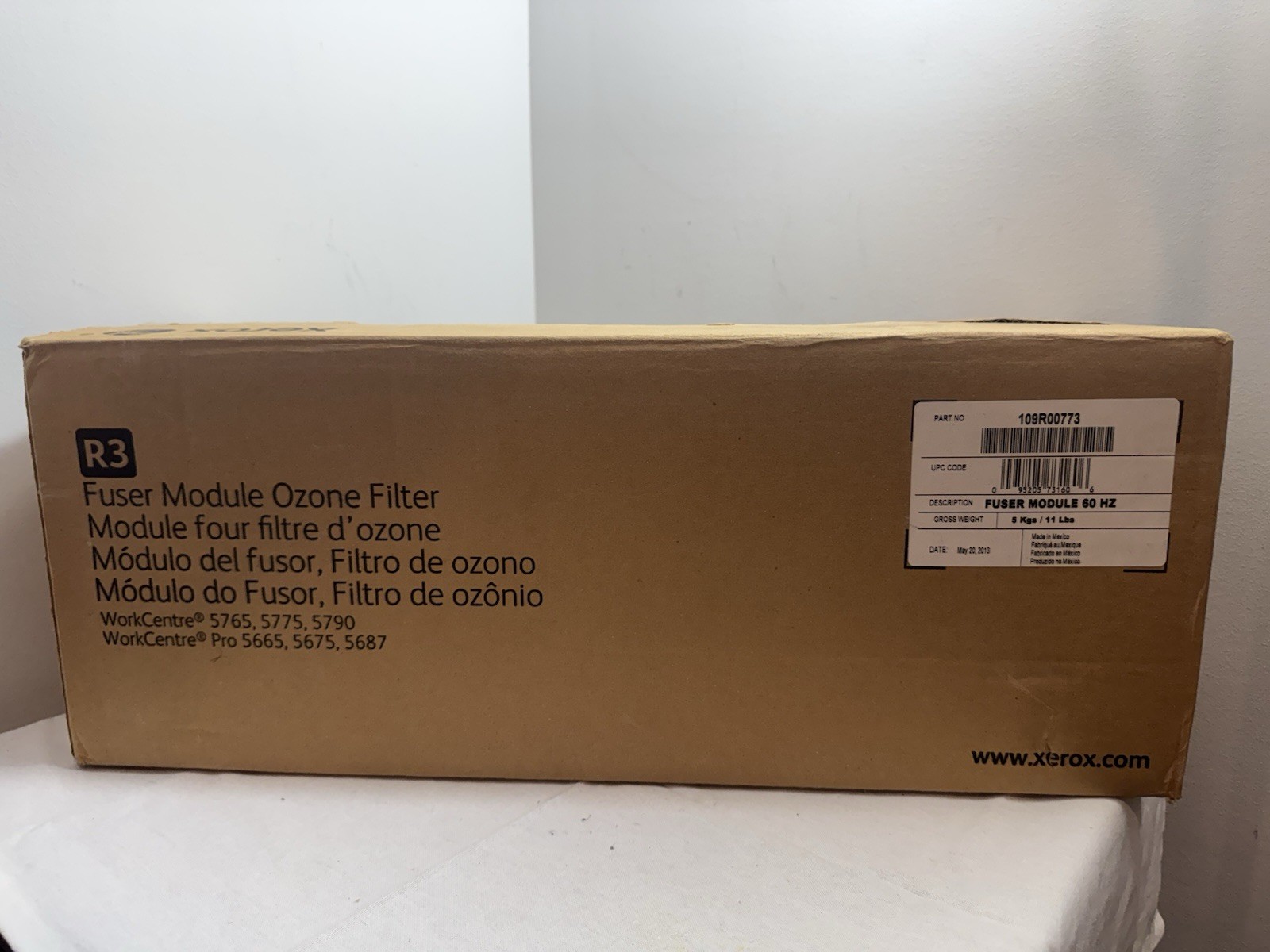 New Genuine Xerox 109R00773 Fuser Module Ozone Filter WorkCentre 5765, 5687 5665