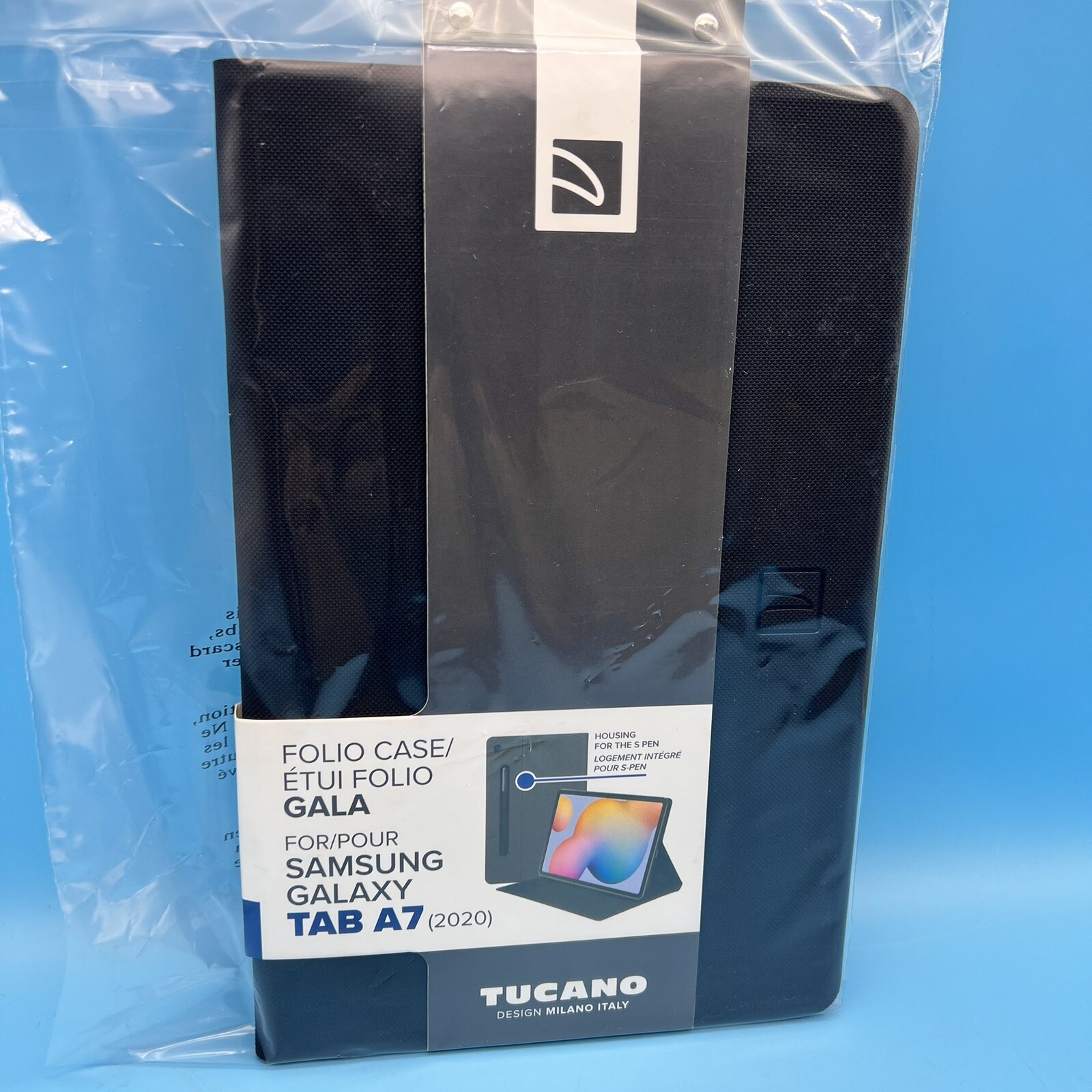 Tucano Milano Gala Folio Case for Galaxy Tab A7 10.4" (2020) - Black