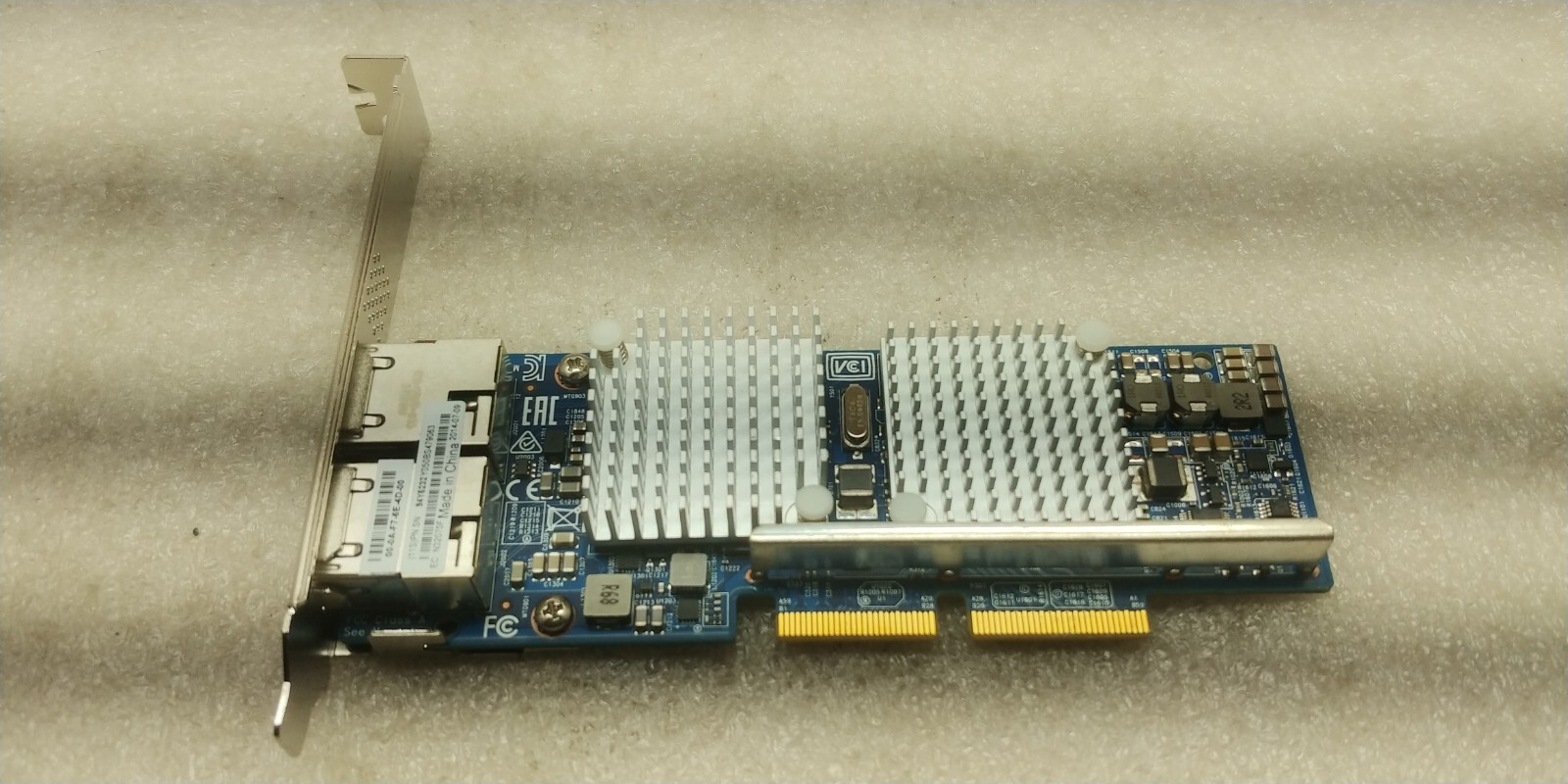 94Y5232 IBM BROADCOM 2-PORT 10GB ETHERNET ADAPTER GREAT CONDITION 