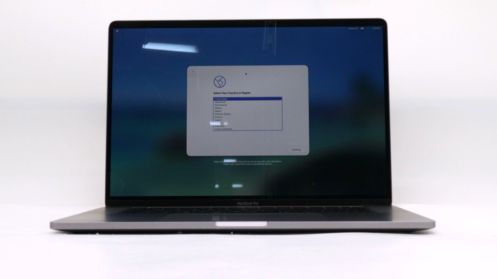 Apple Macbook Pro 16" i7-9750h 32GB 512GB READ DESC