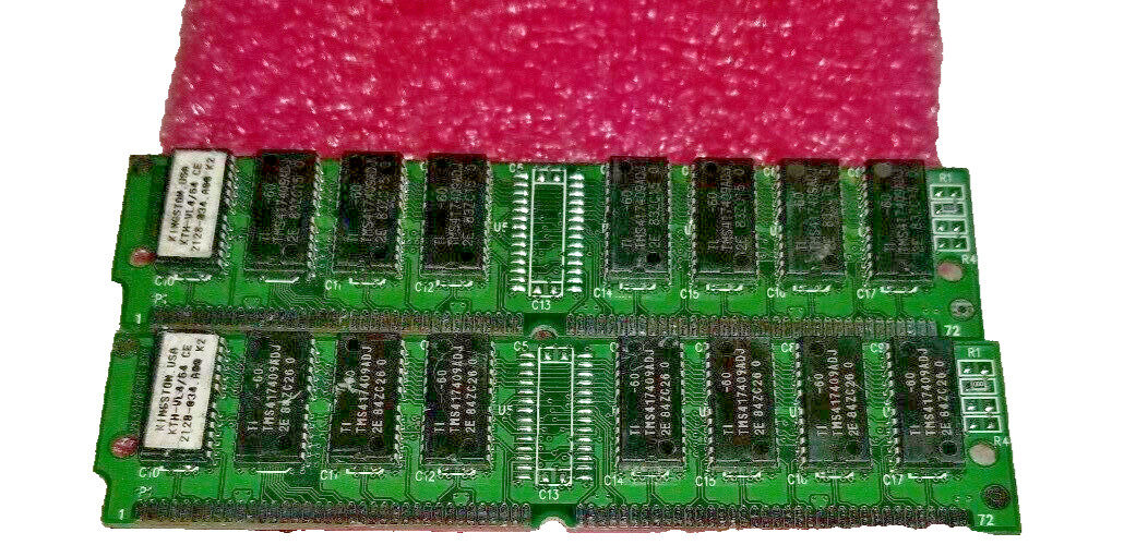 KINGSTON 64MB 2X 32MB EDO 60NS SIMM 2K 5V NON-ECC NON-PARITY 8X32 72PIN 4X4