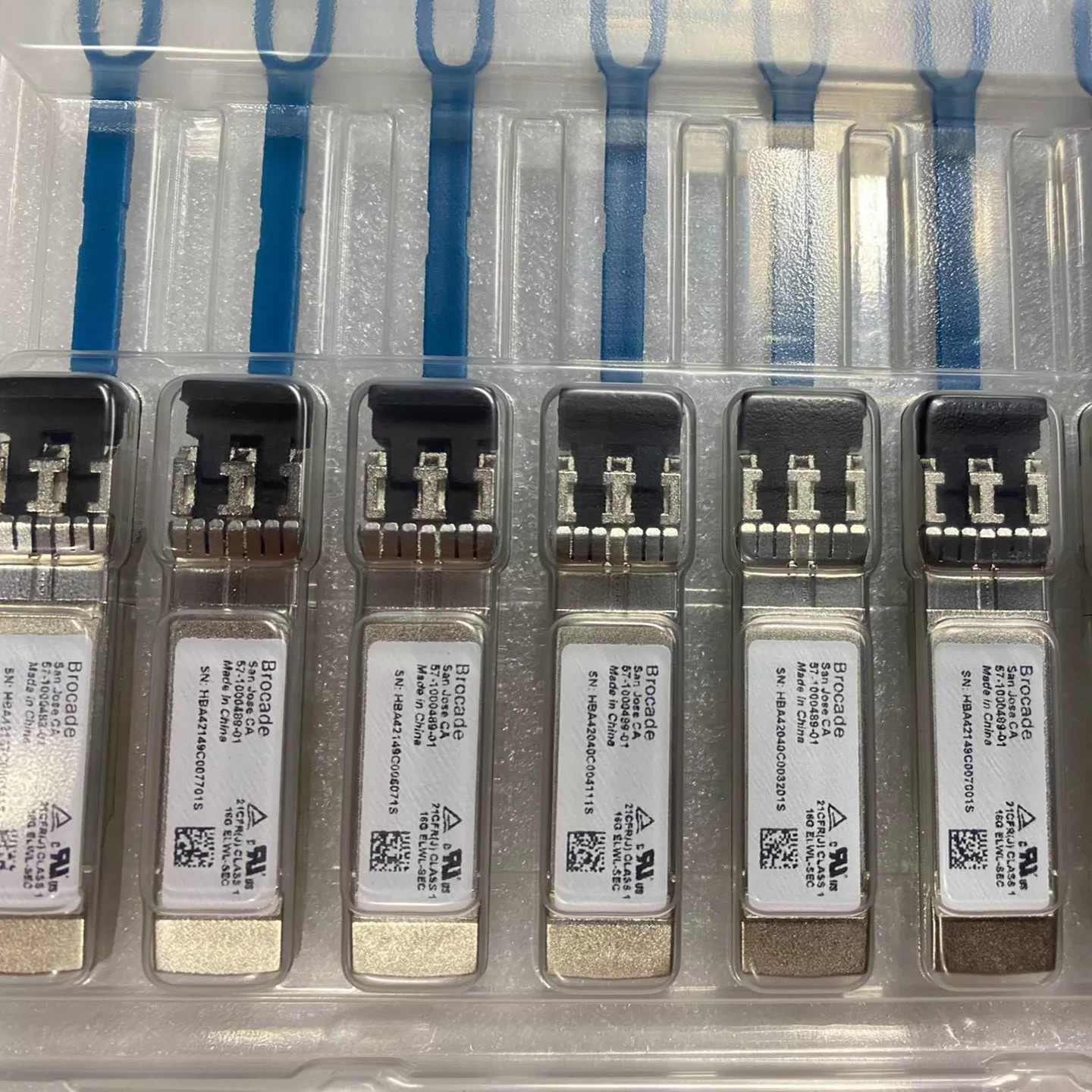 1pcs Brocade 57-1000489-01 XBR-000458 16GBASE-ELW 16G 1310nm 25km Transceiver