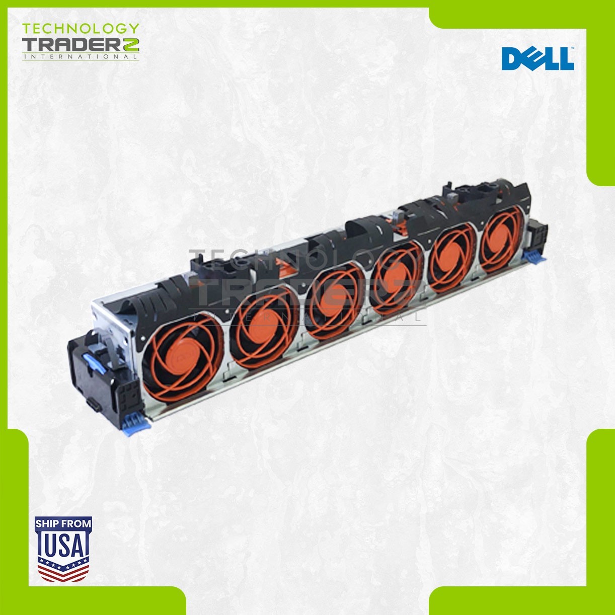 PDMVM Dell PowerEdge R730 R730xd FAN Cage CY8YY W/ 6x FAN