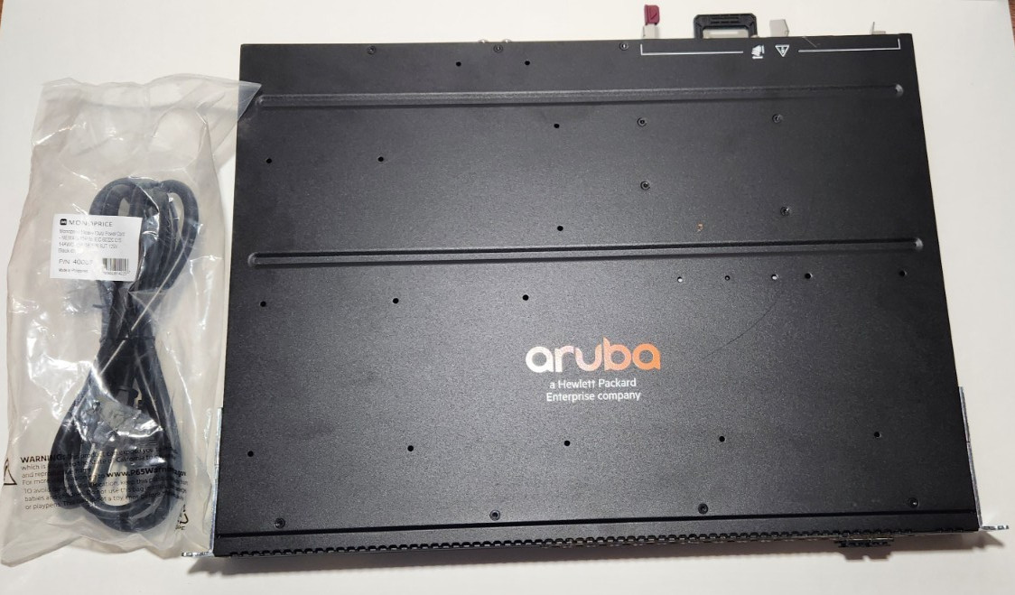HPE Aruba 2930M 24G PoE+ 4SFP JL320A With JL086A PSU, Layer 3 Switch + 6ft Cable