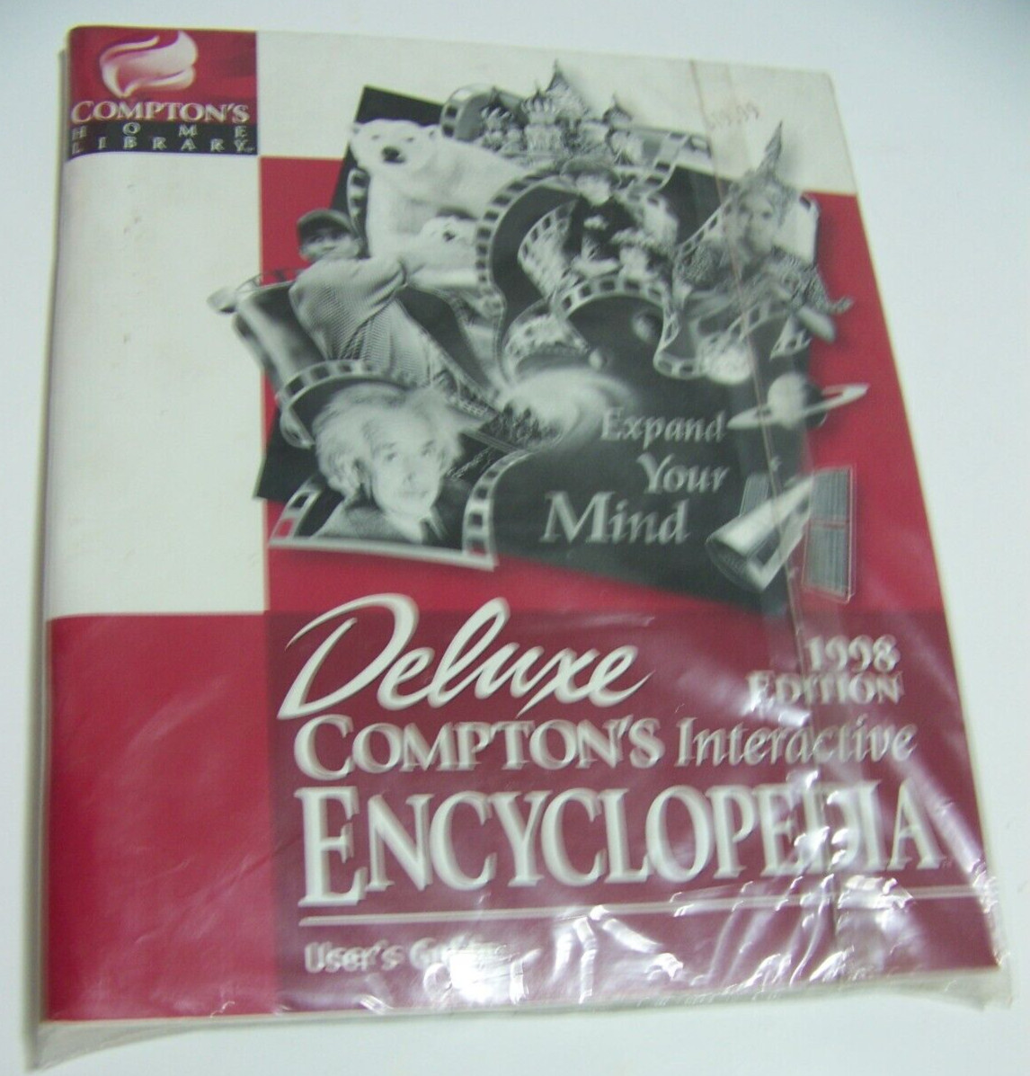 Compton's Interactive Encyclopedia 1998 DELUXE Edition, USERS GUIDE+2 CD'S