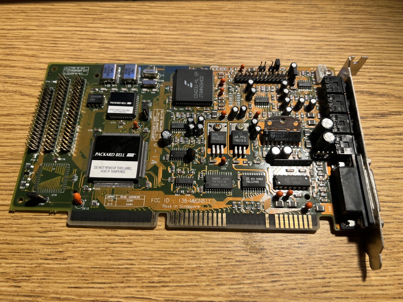 PACKARD BELL I38-MMSN811 ISA 1150 AUDIO