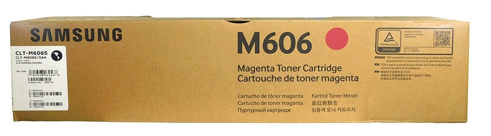 Samsung CLT-M606S Magenta Toner Cartridge for CLX-9350/9352 - New in Box