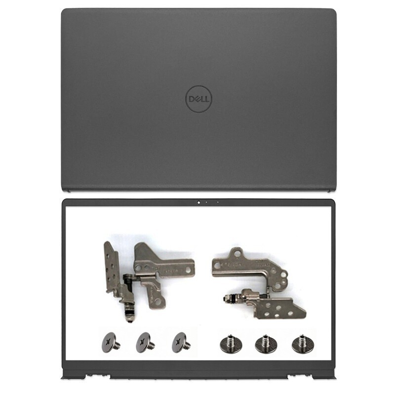 LCD Back Cover Top Case Lid Bezel Hinges For DELL Vostro 15 3510 3511 3520 3525