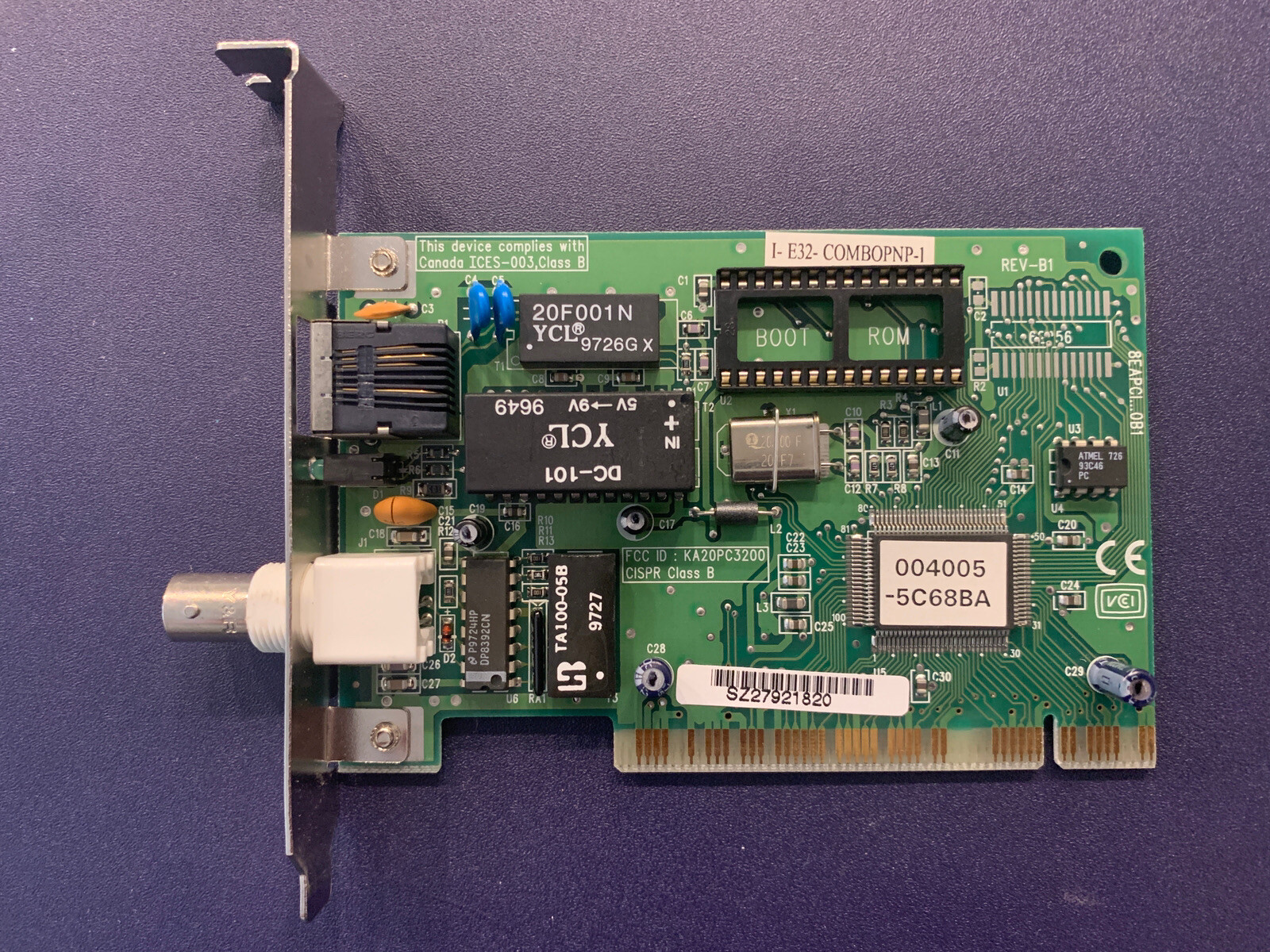 D-Link Corporation PCI LAN Card OPC3200
