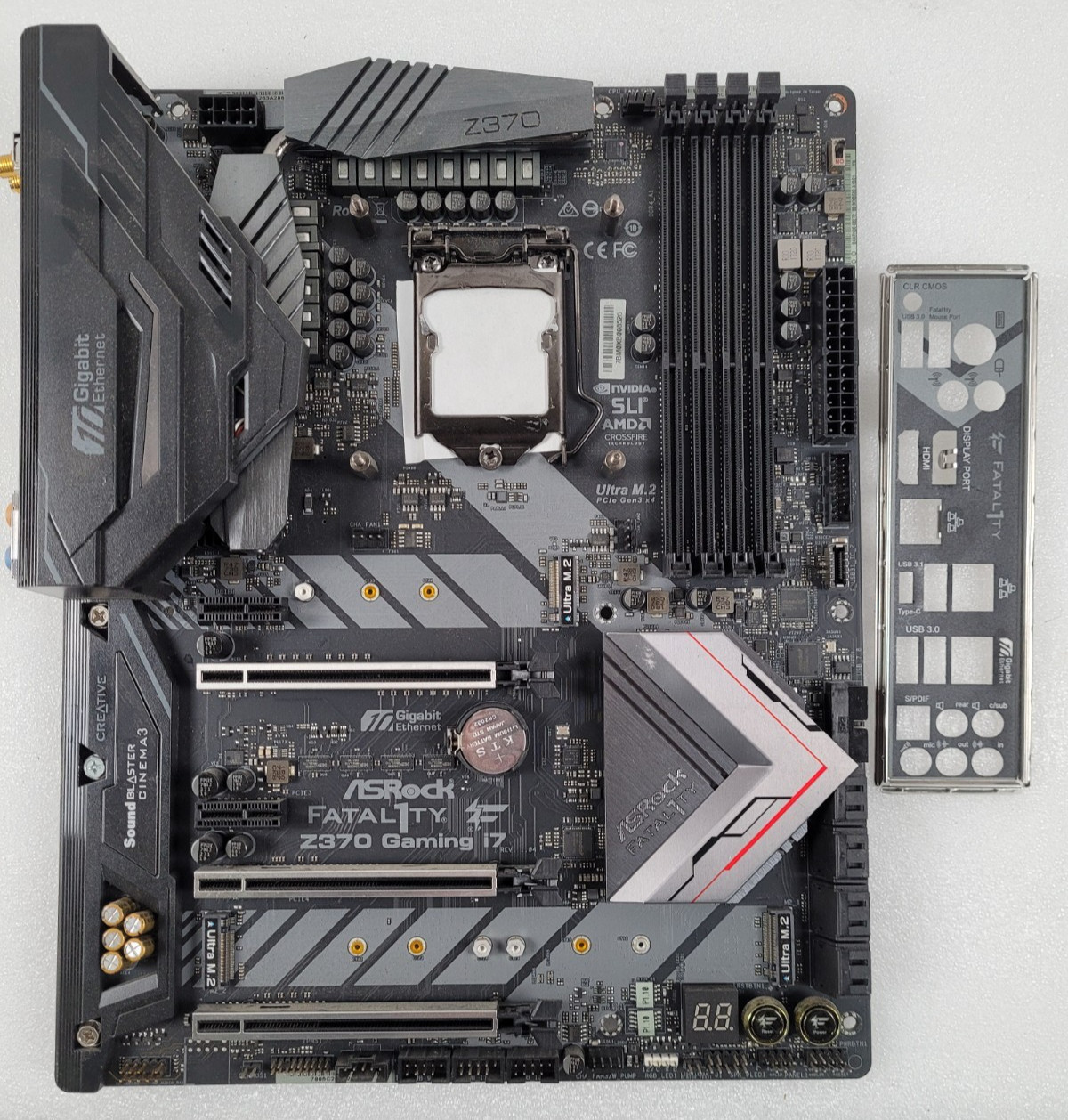 Asrock Fatal1ty Z370 Professional Gaming i7 - ATX Motherboard for Intel