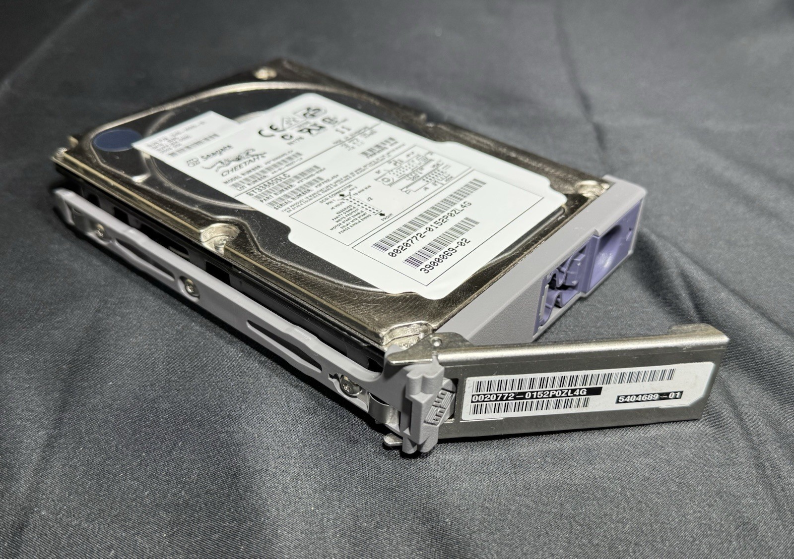 Sun 540-4689 36GB 10K RPM LVD Ultra-320 SCSI HDD w/ SPUD Bracket X5244A Tested
