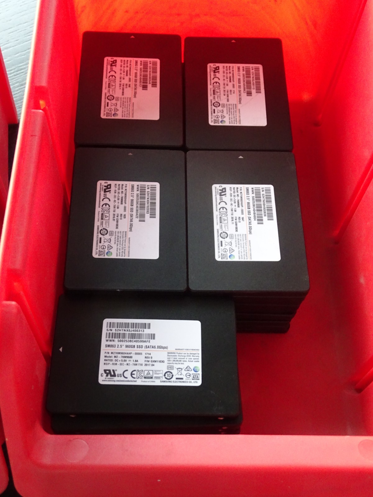 Samsung Enterprise SM863 960GB MZ7KM960HAHP-00005