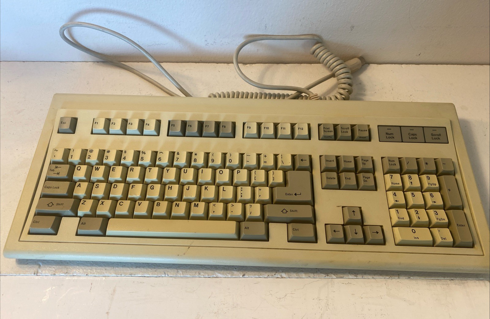 LITE-ON Keyboard SK-710W GYUR29SK - vintage, PS2 mechanical