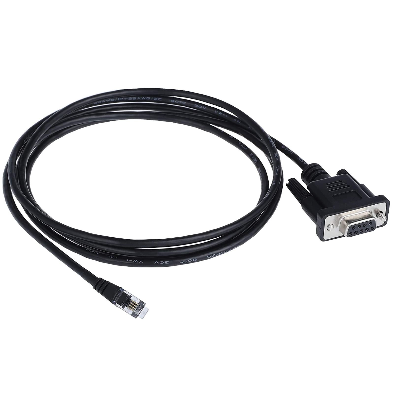 LIANSHU Nexstar RS 232 PC Interface Cable(RS 232 DB9Pin Female to RJ11 4P4C) ...