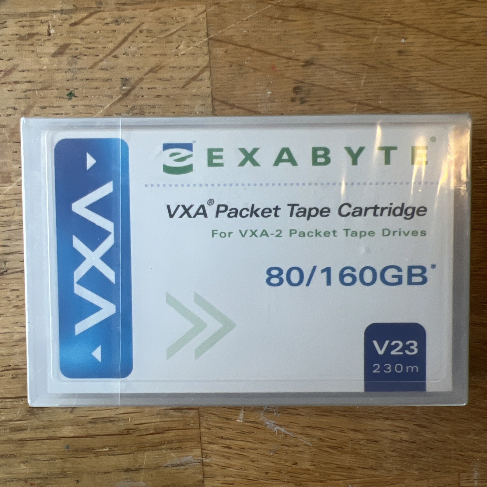 Exabyte VXA Packet Tape Cartridge 80/160gb Data Tape V23 230m
