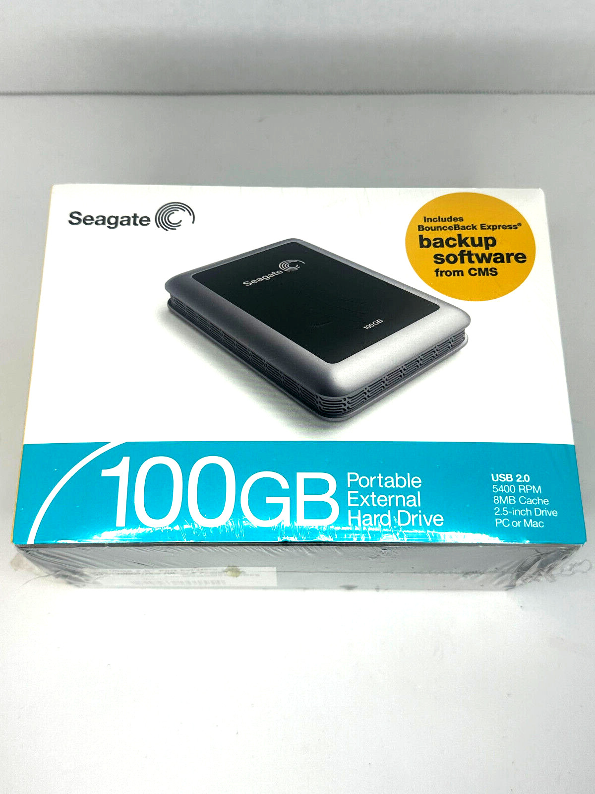 Seagate 100 GB Portable External Hard Drive ST9100801U2-RK