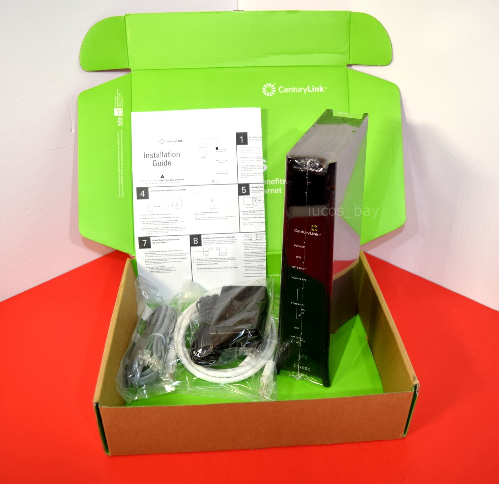 CenturyLink ZyXEL C1100Z 802.11n Wireless Modem Router ADSL2+ VDSL/ GPON SEALED