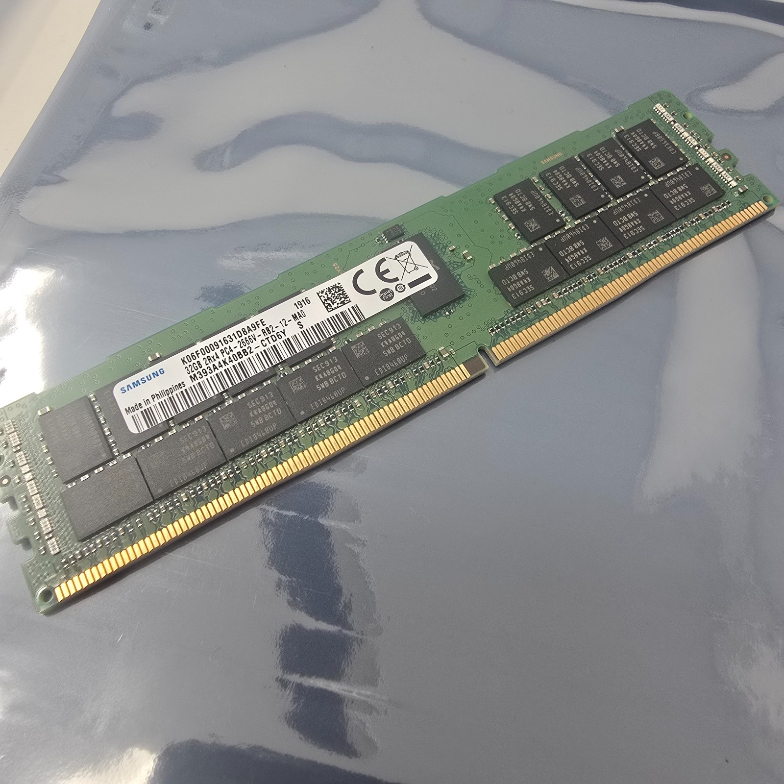 32GB Samsung DDR4 2666 MHz Server ECC RDIMM Memory - M393A4K40CB2-CTD7Q